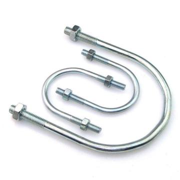 哈德威 U型螺栓帶2個螺母,M12-219,8寸,鍍鋅